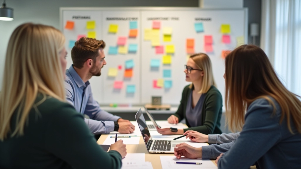 Creatief teamwerk bij het plannen van campagnes